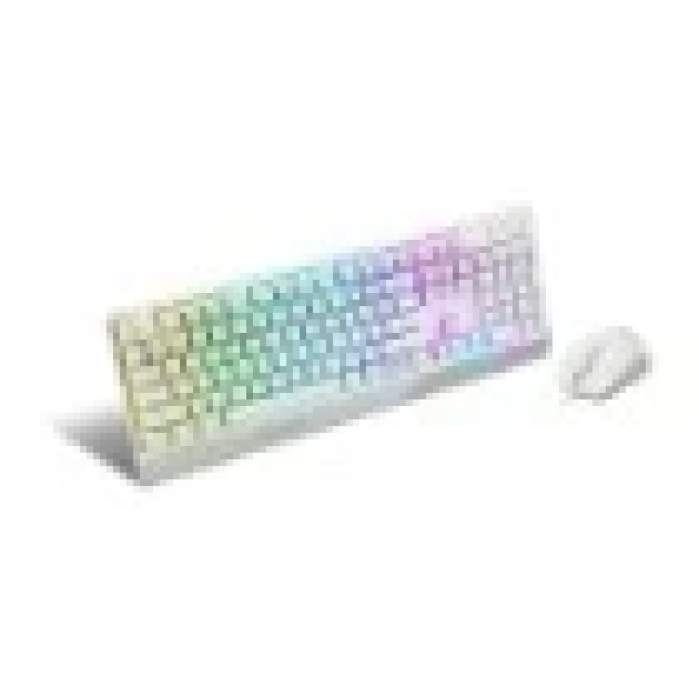 MSI VIGOR pk30 gaming keyboard and mouse in white